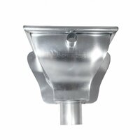 Zinken vergaarbak Oud Hollands 80mm