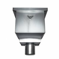 Vergaarbak zink Brabants (&Oslash;80 mm)