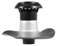 Vent-Aluminium prefab ontluchting EPDM 50-60mm