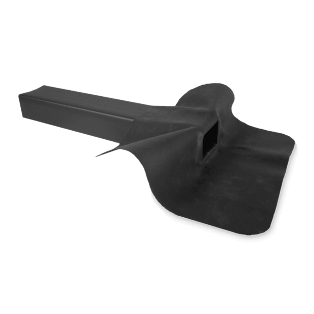 epdm kiezelbak haaks