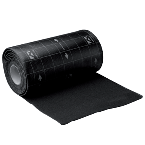 Ubbink Ubiflex Standaard Loodvervanger Zwart &ndash; 150 mm (Rol 12 m)