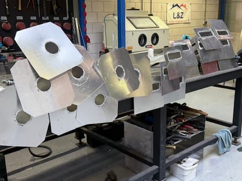 aluminium noodoverstort op maat gemaakt